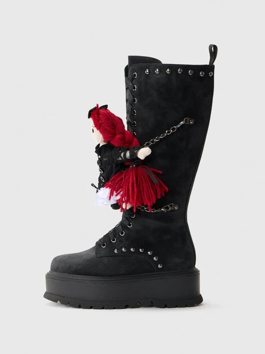 Zdjęcie produktu Kozaki sznurowane Koi Footwear czarny