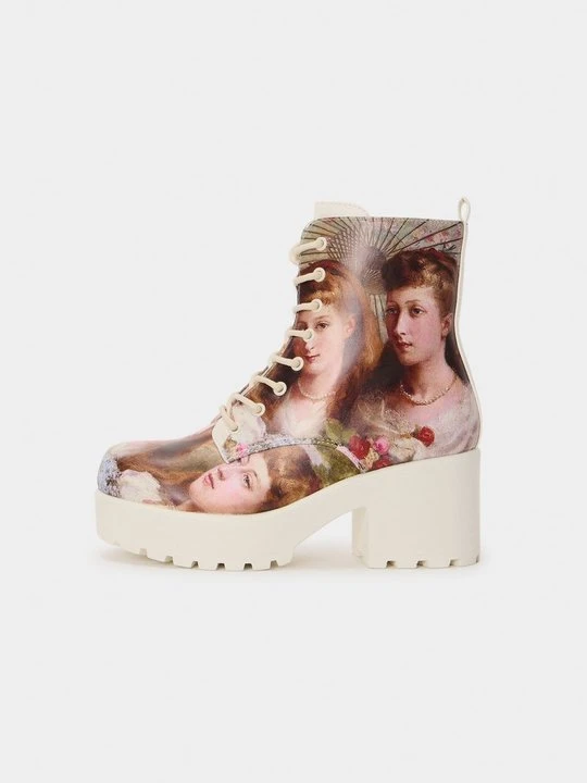 Zdjęcie produktu Kozaki sznurowane Koi Footwear biały