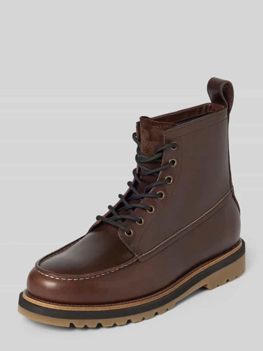 Zdjęcie produktu Kozaki sznurowane ze skóry naturalnej model ‘JAY’ Vagabond Średniobrązowy