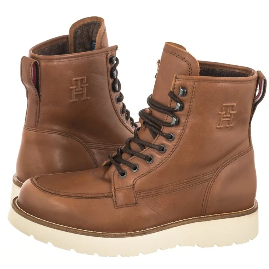 Zdjęcie produktu Kozaki TH American Warm Leather Boot Winter Cognac FM0FM04668 GVI (TH883-a) Tommy Hilfiger