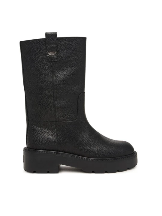 Zdjęcie produktu Kozaki Tommy Jeans Tjw Tubular Mid Boots EN0EN03111 Czarny