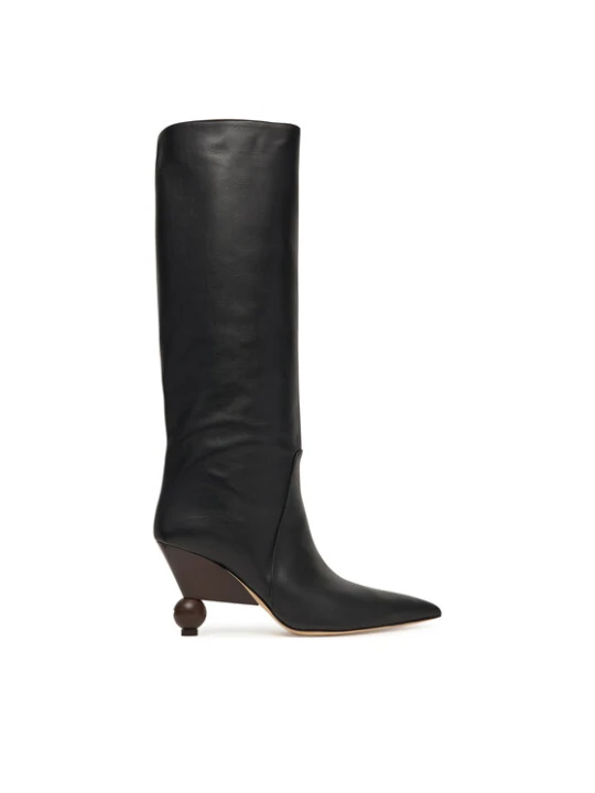 Zdjęcie produktu Kozaki Weekend Max Mara Tasca 2525796075600 Czarny