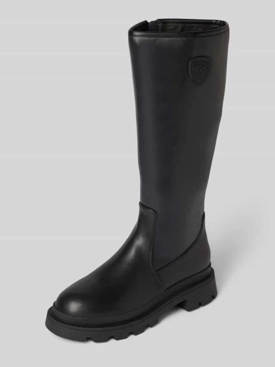 Zdjęcie produktu Kozaki z detalem z logo model ‘KIMMEL01’ Blauer Usa Czarny