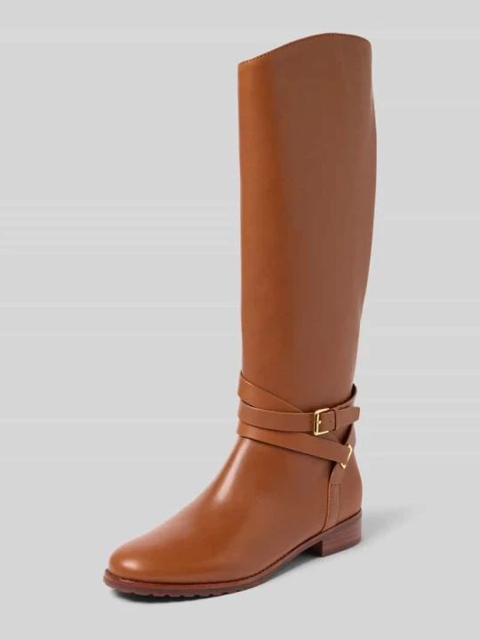 Zdjęcie produktu Kozaki z zamkiem błyskawicznym model ‘COLLINS’ Lauren Ralph Lauren Koniakowy