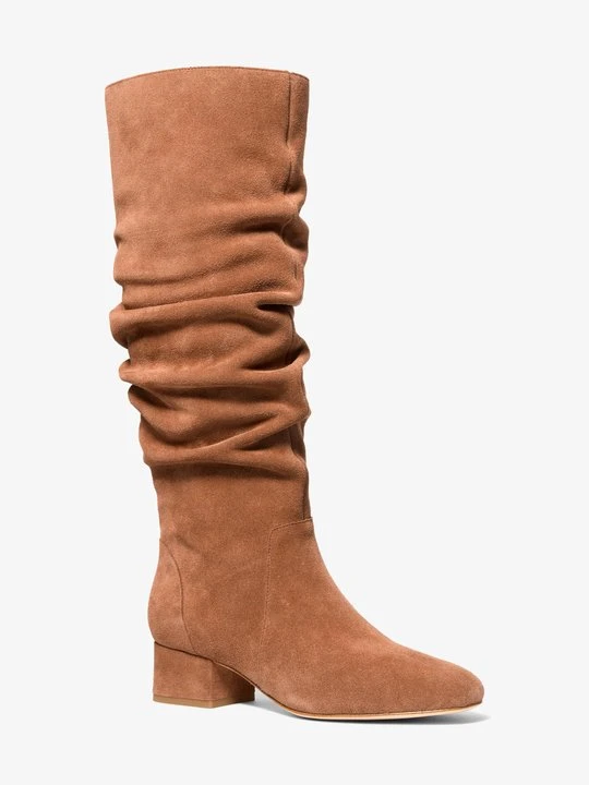 Zdjęcie produktu Kozaki zamszowe Indra Michael Kors BRĄZOWY (Brązowy)