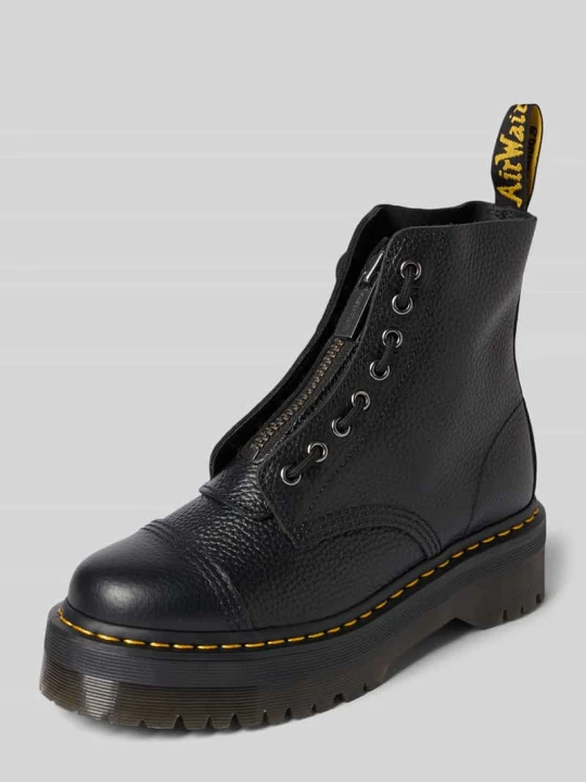 Zdjęcie produktu Kozaki ze skóry z zamkiem błyskawicznym model 'SINCLAIR' Dr. Martens Czarny