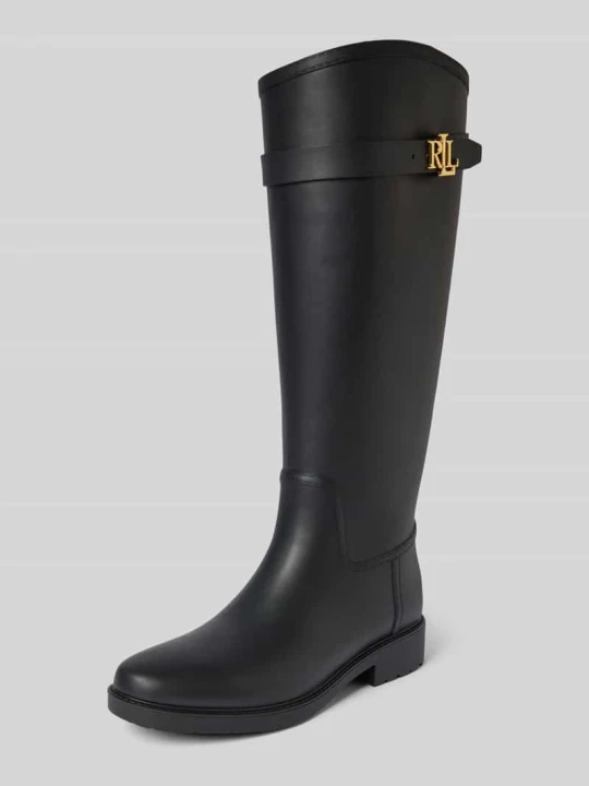 Zdjęcie produktu Kozaki ze sprzączką Lauren Ralph Lauren Czarny
