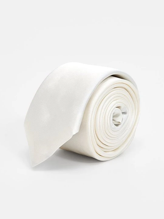 Zdjęcie produktu Krawat Boss mleczny