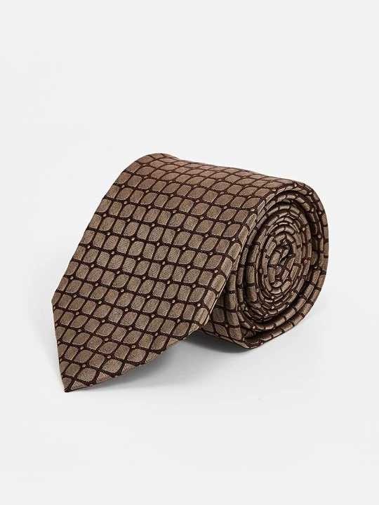 Zdjęcie produktu Krawat Michael Kors brązowy