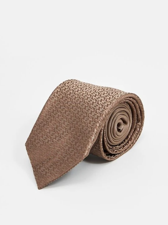 Zdjęcie produktu Krawat Michael Kors wielbłądzi