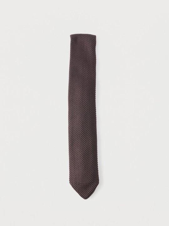 Zdjęcie produktu Krawat Pier One By Zalando ciemnobrązowy