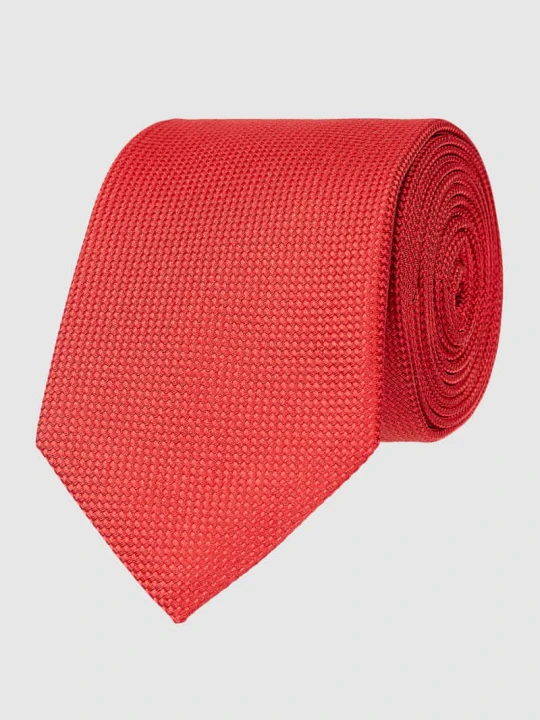 Zdjęcie produktu Krawat z czystego jedwabiu (7 cm) Blick Czerwony