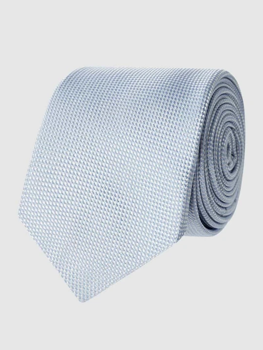 Zdjęcie produktu Krawat z czystego jedwabiu (7 cm) Blick Błękitny