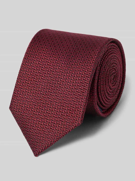Zdjęcie produktu Krawat z czystego jedwabiu Prince Bowtie Czerwony