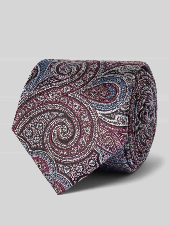 Zdjęcie produktu Krawat z czystego jedwabiu Prince Bowtie Różowy