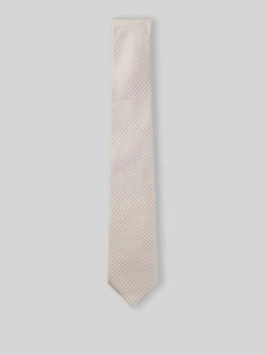 Zdjęcie produktu Krawat z czystej wełny model 'KNITTED TIE 7CM' Boss Ciemnobrązowy