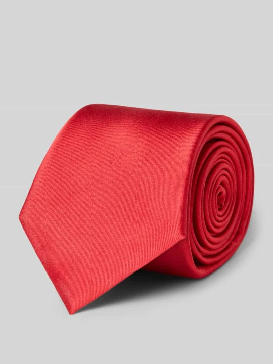 Zdjęcie produktu Krawat z jedwabiu (7 cm) Willen Czerwony