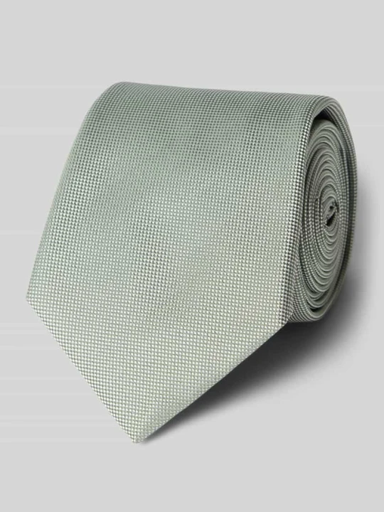 Zdjęcie produktu Krawat z mieszanka jedwabiu model 'H-Tie 7, 5 CM-262' Boss Limonkowy