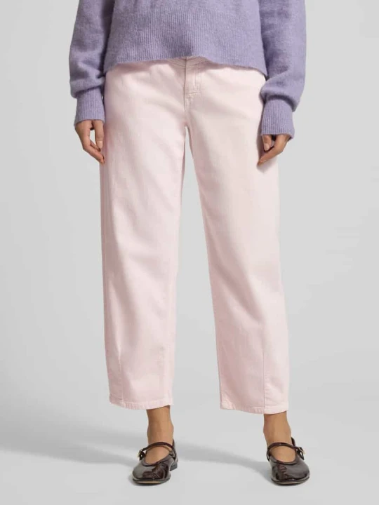 Zdjęcie produktu Krój loose fit Jeansy z wpuszczanymi kieszeniami Model 'Elin' CAMBIO Różowawy