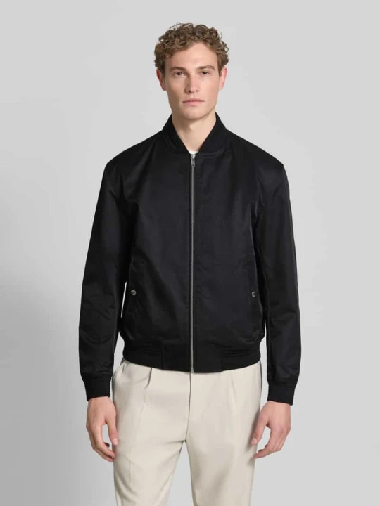 Zdjęcie produktu kroj́ regular fit blouson Boss Czarny