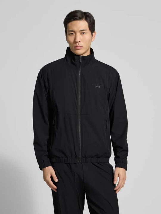 Zdjęcie produktu krój regular fit dres z detal z logo Model ' LW_PS Spirit70 TT - PORSCHE X BOSS' Czarny