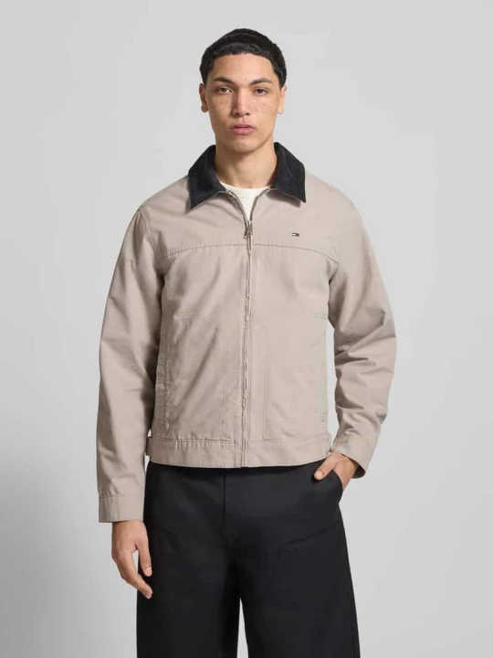 Zdjęcie produktu Krój regular fit kurtka ranch z czystej bawełny Tommy Jeans Beżowy