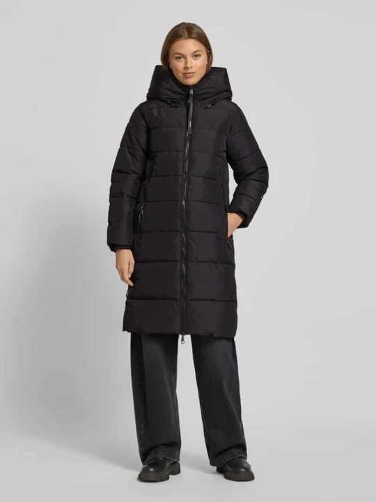 Zdjęcie produktu Krój regular fit Kurtka w stylu puffer z ocieplaną stójką Model 'Jilia' khujo Czarny
