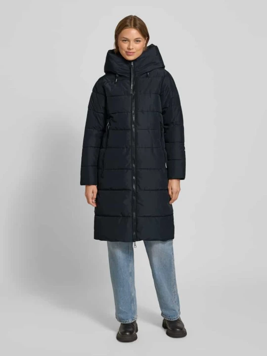 Zdjęcie produktu Krój regular fit Kurtka w stylu puffer z ocieplaną stójką Model 'Jilia' khujo Granatowy