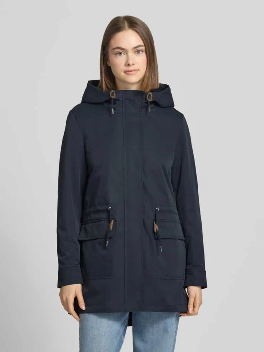 Zdjęcie produktu Krój regular fit Parka z tunel Model 'LOUISE' Only Ciemnoniebieski