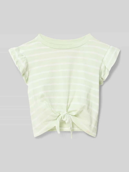 Zdjęcie produktu krój regular fit t-shirt z czystej bawełny model 'KALINKA' Only Miętowy