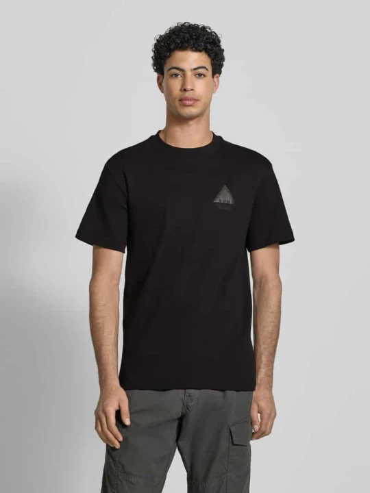 Zdjęcie produktu Krój regular fit T-shirt z detal z logo G-Star Raw Czarny