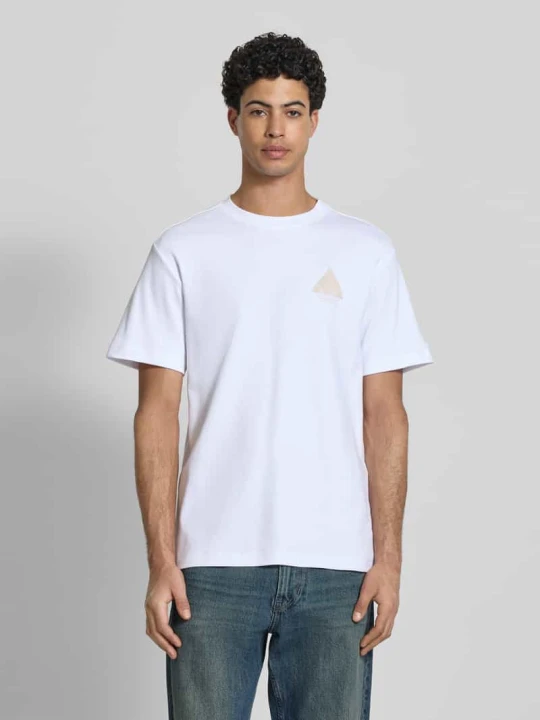 Zdjęcie produktu Krój regular fit T-shirt z detal z logo G-Star Raw Biały