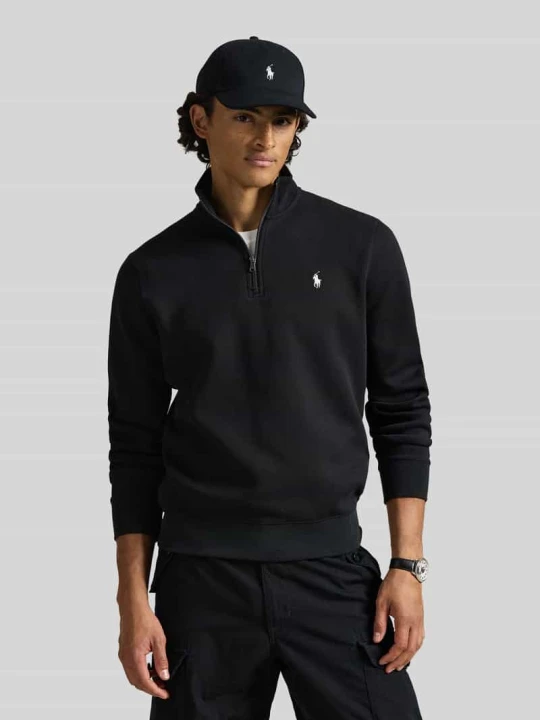 Zdjęcie produktu Krój regular fit troyer z mieszanka bawełny Polo Ralph Lauren Czarny