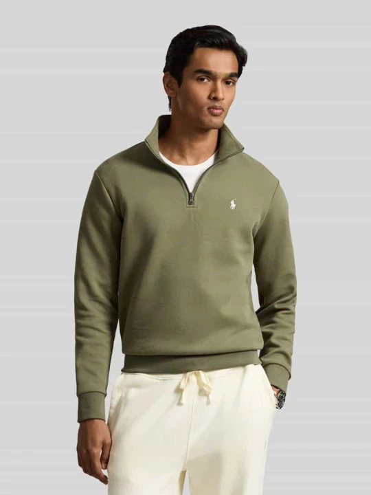 Zdjęcie produktu Krój regular fit troyer z mieszanka bawełny Polo Ralph Lauren Oliwkowy