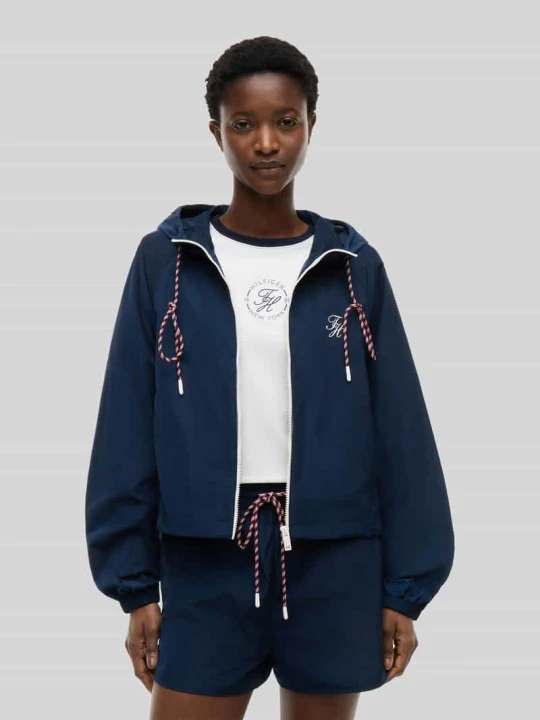 Zdjęcie produktu kroj regular fit wodoodporna kurtka funkcyjna Tommy Hilfiger Granatowy