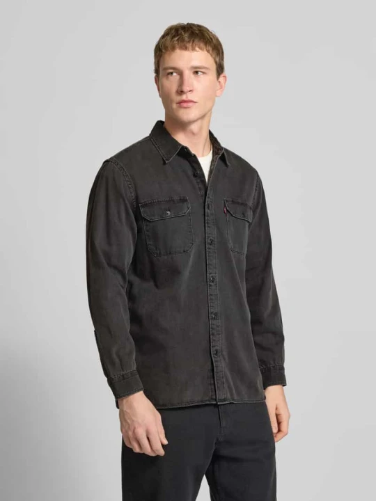 Zdjęcie produktu Krój relaxed fit koszula overshirt z denimu model 'JACKSON' Levi's Czarny