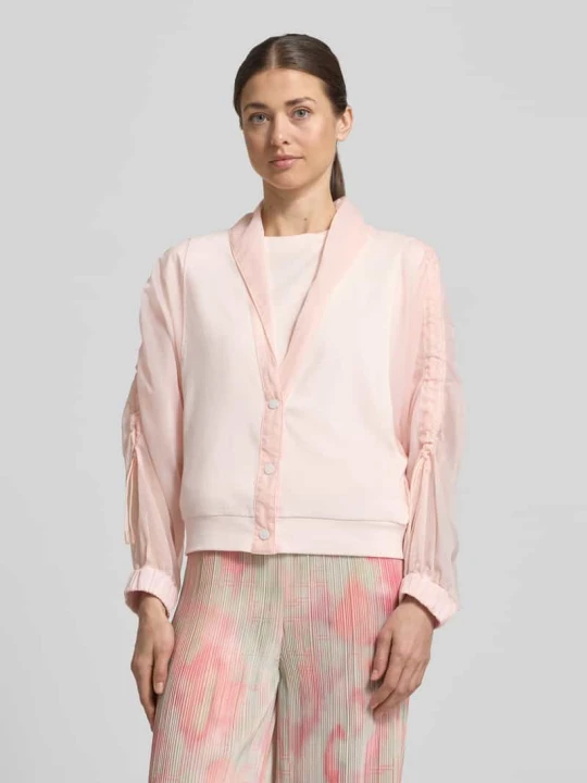Zdjęcie produktu krój relaxed fit Lekka kurtka w mieszance materiałów Marc Cain Różowy