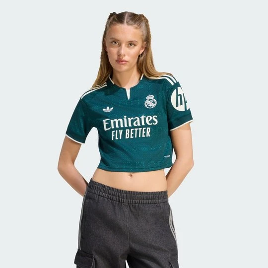 Zdjęcie produktu Krótka koszulka wyjazdowa Real Madryt 26 / 27 Adidas Aurora Ivy