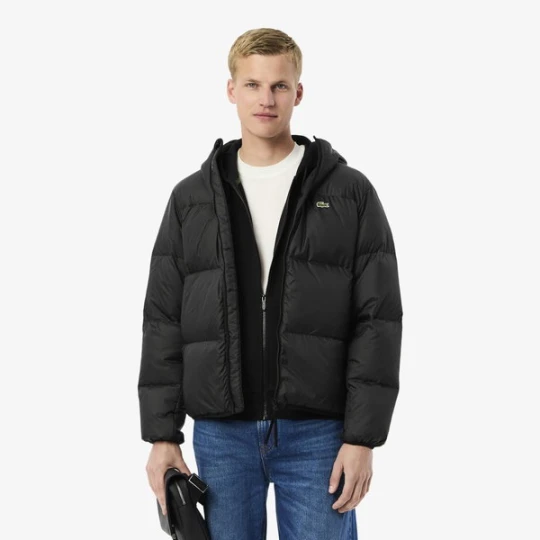 Zdjęcie produktu Krótka kurtka puchowa hydrofobowa Lacoste