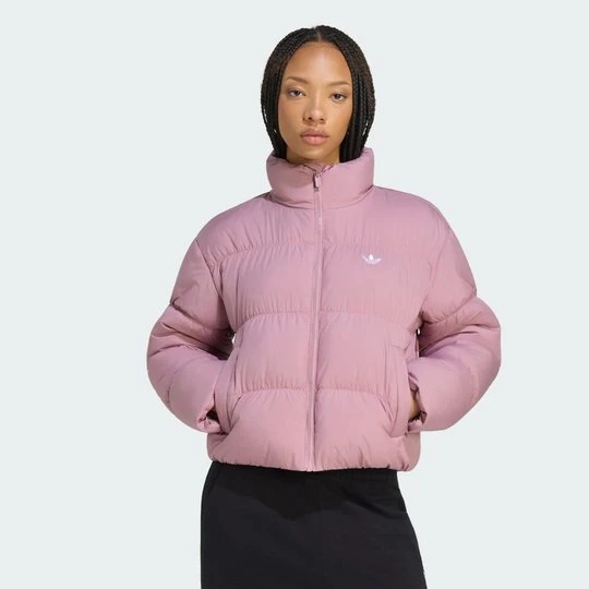 Zdjęcie produktu Krótka ocieplana kurtka Adidas Magic Mauve
