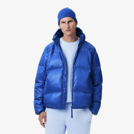 Zdjęcie produktu Krótka wodoodporna kurtka puchowa Lacoste