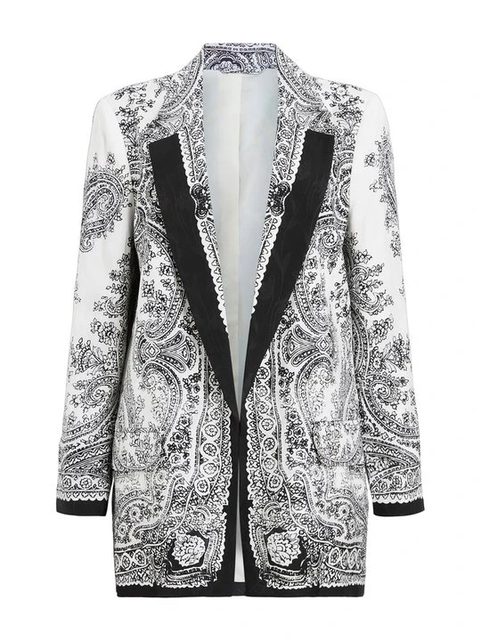 Zdjęcie produktu Krótki płaszcz AllSaints czarny