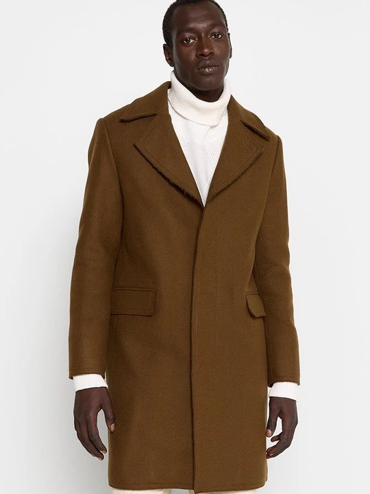 Zdjęcie produktu Krótki płaszcz AllSaints brązowy