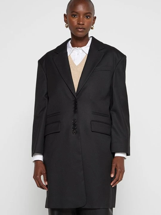 Zdjęcie produktu Krótki płaszcz By Malene Birger czarny