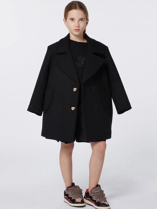 Zdjęcie produktu Krótki płaszcz Lanvin czarny