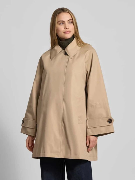 Zdjęcie produktu Krótki płaszcz o kroju relaxed fit z Mieszanka bawełny Model 'KENNEDY' Barbour Beżowy