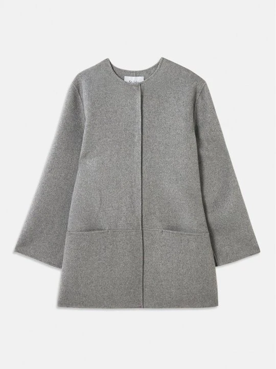 Zdjęcie produktu Krótki płaszcz Stylein szary