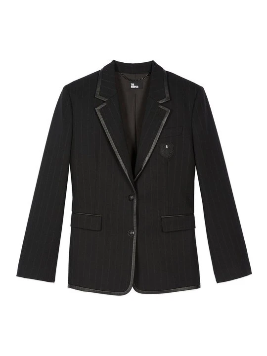 Zdjęcie produktu Krótki płaszcz The Kooples czarny
