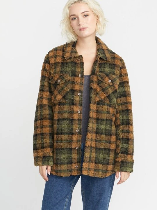 Zdjęcie produktu Krótki płaszcz Volcom brąz
