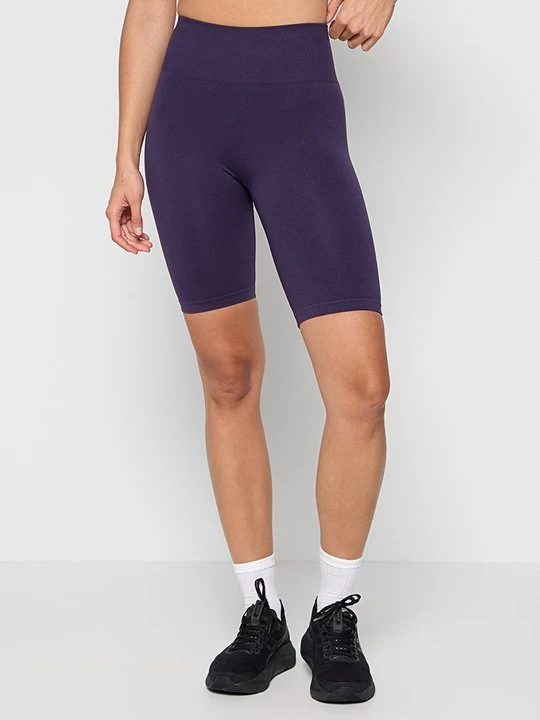 Zdjęcie produktu Krótkie legginsy do biegania 4F ciemnofioletowy